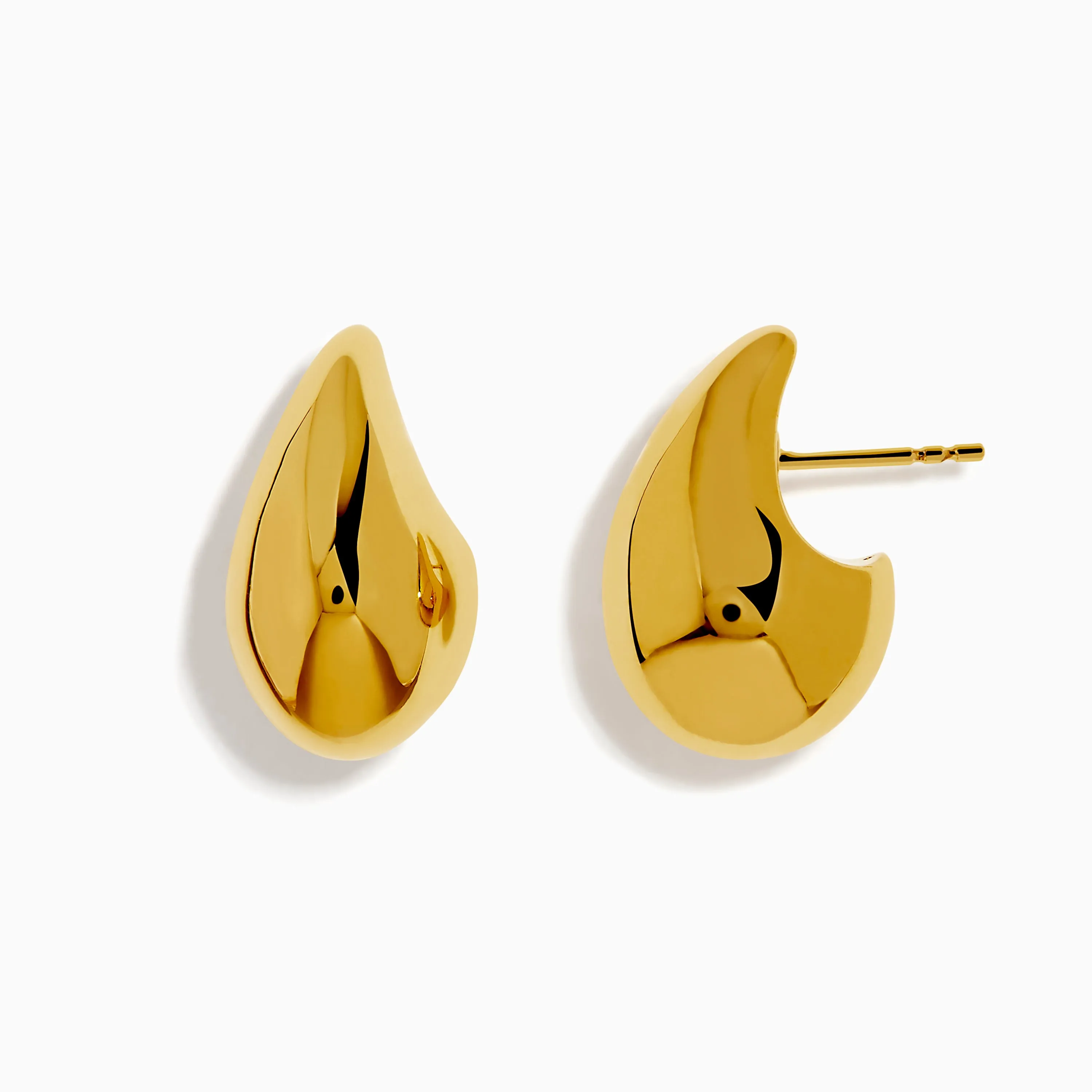 14K Yellow Gold Drop Earrings