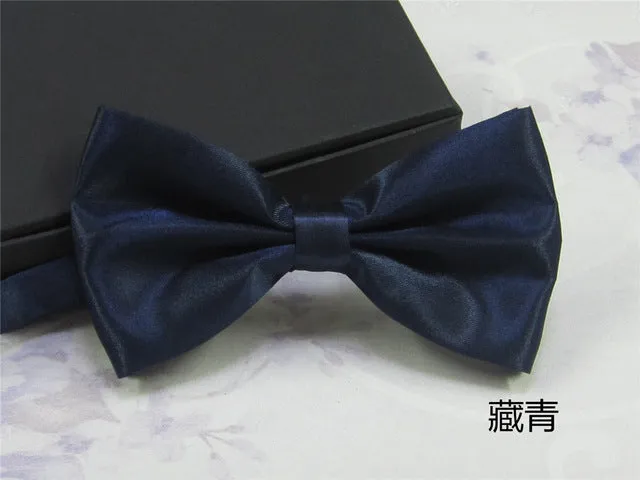 2017 Men's Ties Fashion Tuxedo Classic Mixed Solid Color Butterfly Tie Wedding Party Bowtie Bow Tie Ties for Men Gravata LD8006