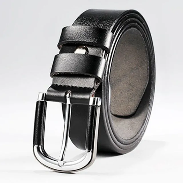 2018 new arrival fashion leather belt woman high quality mens belts luxury waistband cowgirl jeans cowboy waist strap s0867