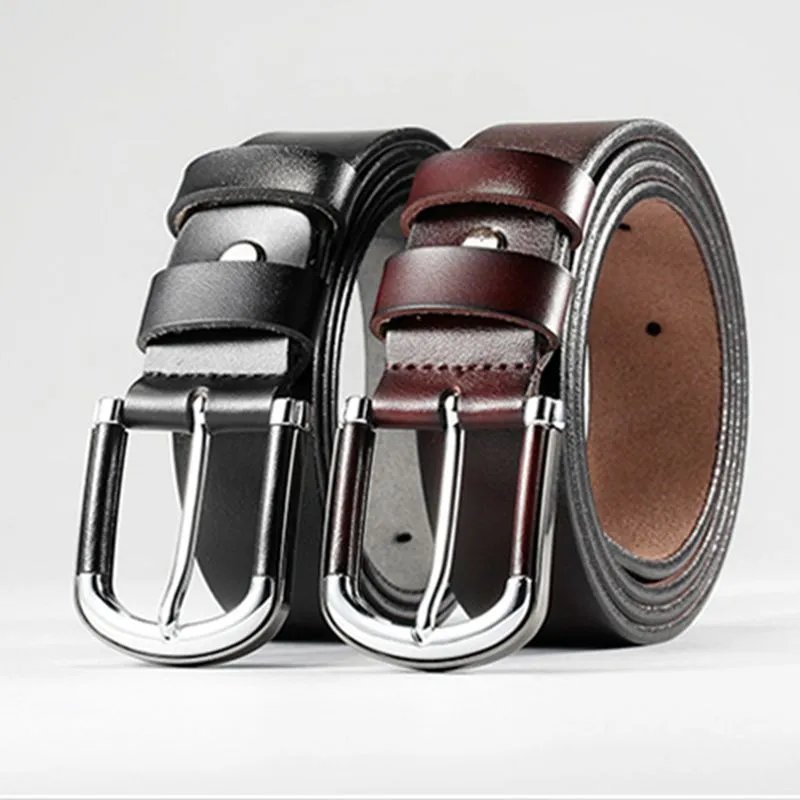 2018 new arrival fashion leather belt woman high quality mens belts luxury waistband cowgirl jeans cowboy waist strap s0867