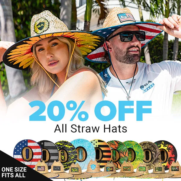 ALL STRAW HATS 20% OFF   FREE GIFT