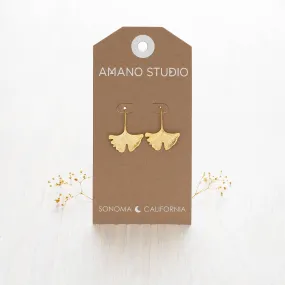 Amano Studio - Ginkgo Drop Earrings