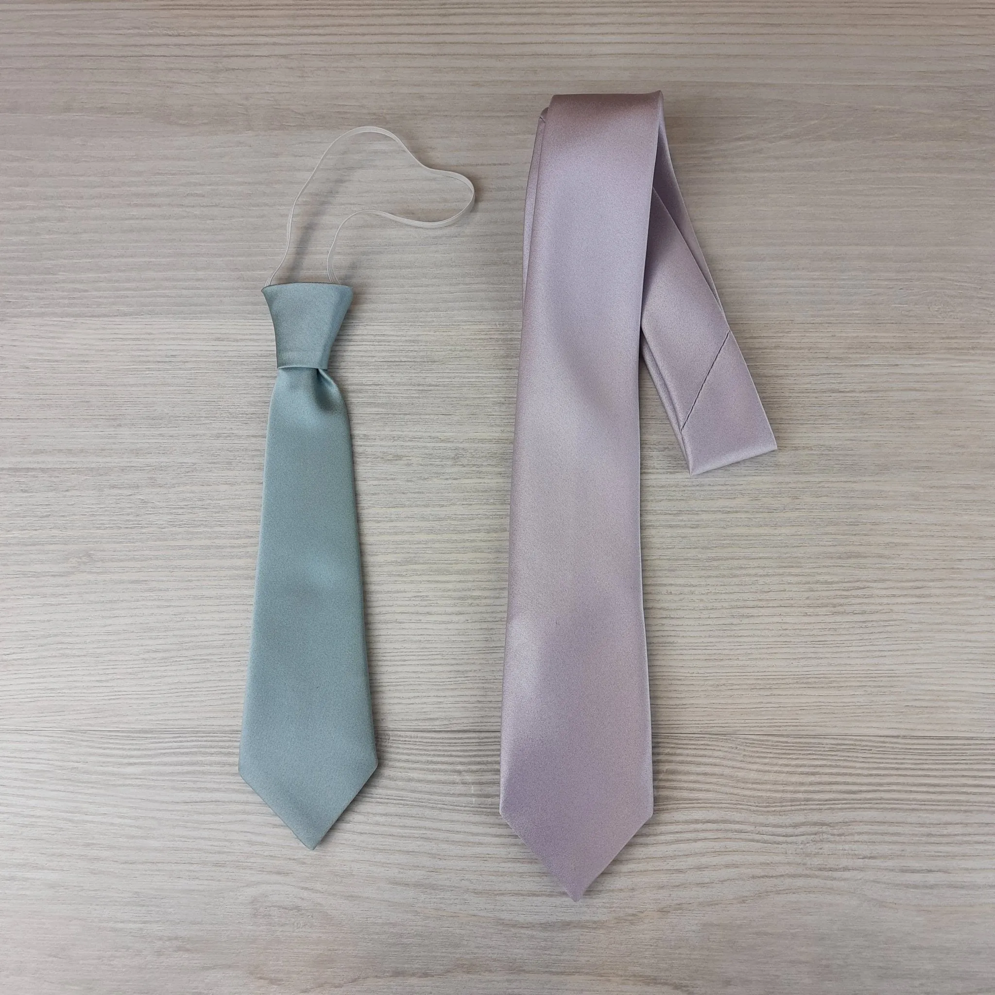 Amethyst Shantung Boys Ties