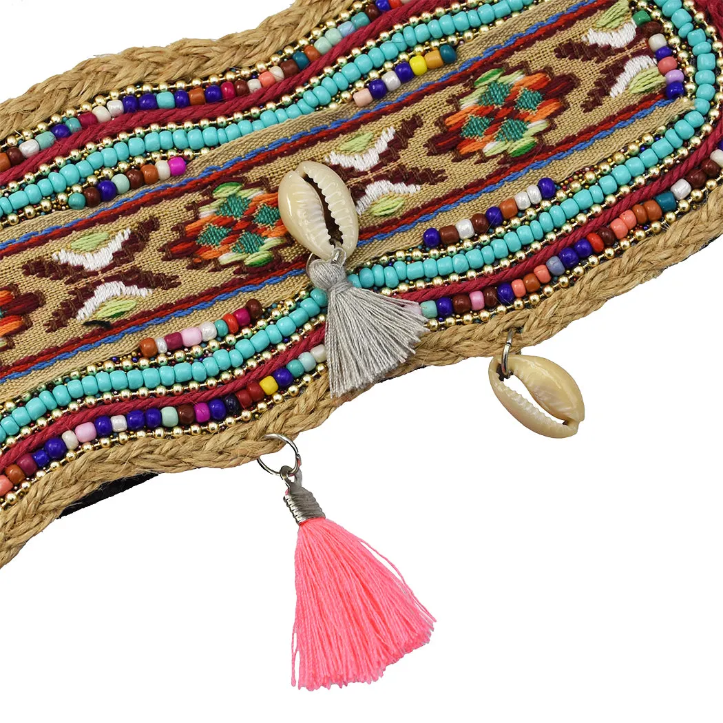 Beaded Gypsy Belts Shells Stones 15 Different Colors And Styles! Wide Skinny Turquoise Gold Chains Cowrie Seashells Nuggets Tassels Check Them Out! One For Every Occasion