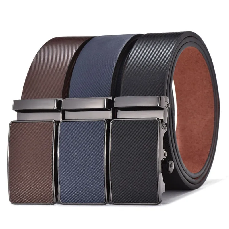 Belts Mens Leather Classic Style Strap Slim Buckles