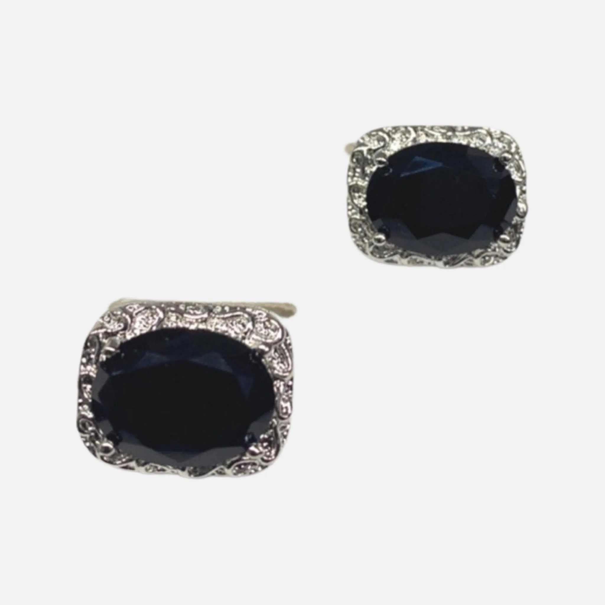 Black Stone CuffLinks