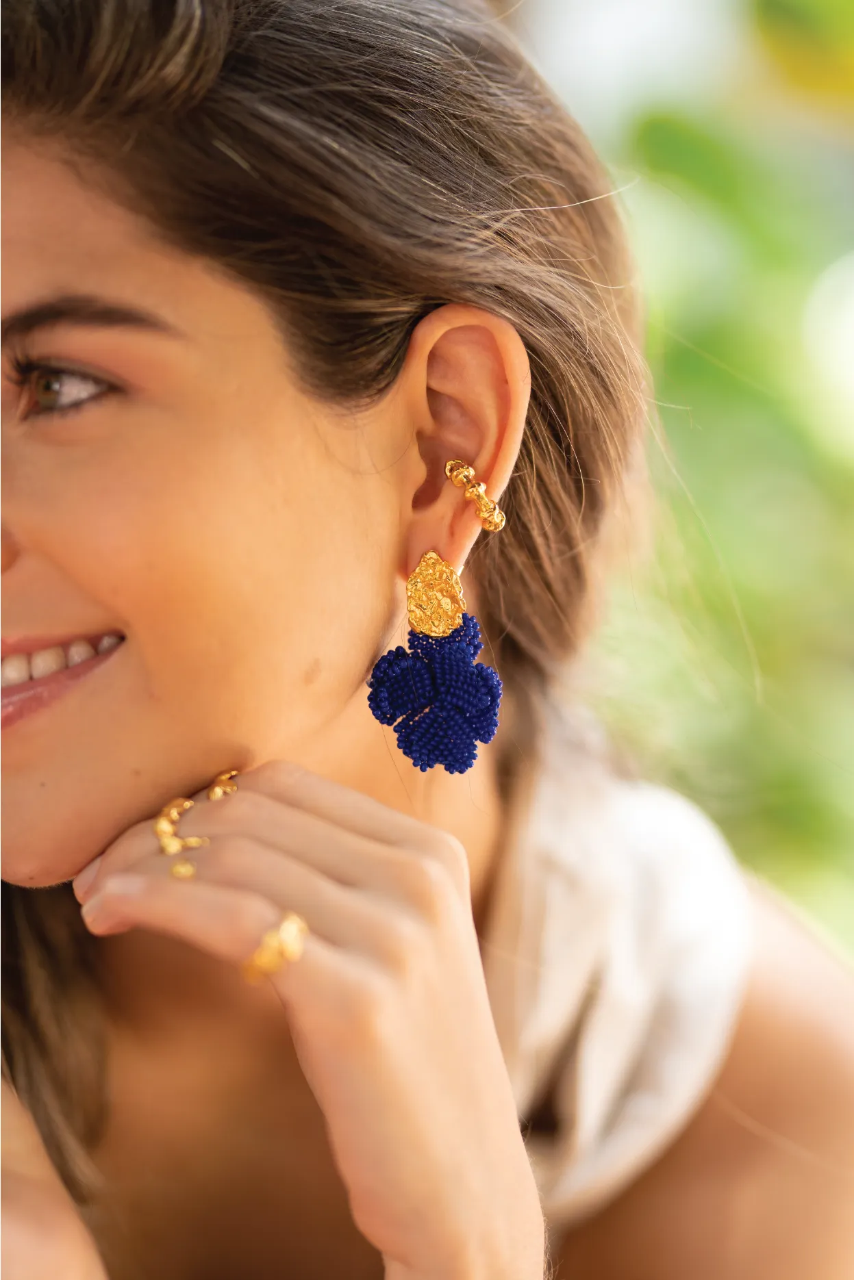 Blue Blossom Earrings