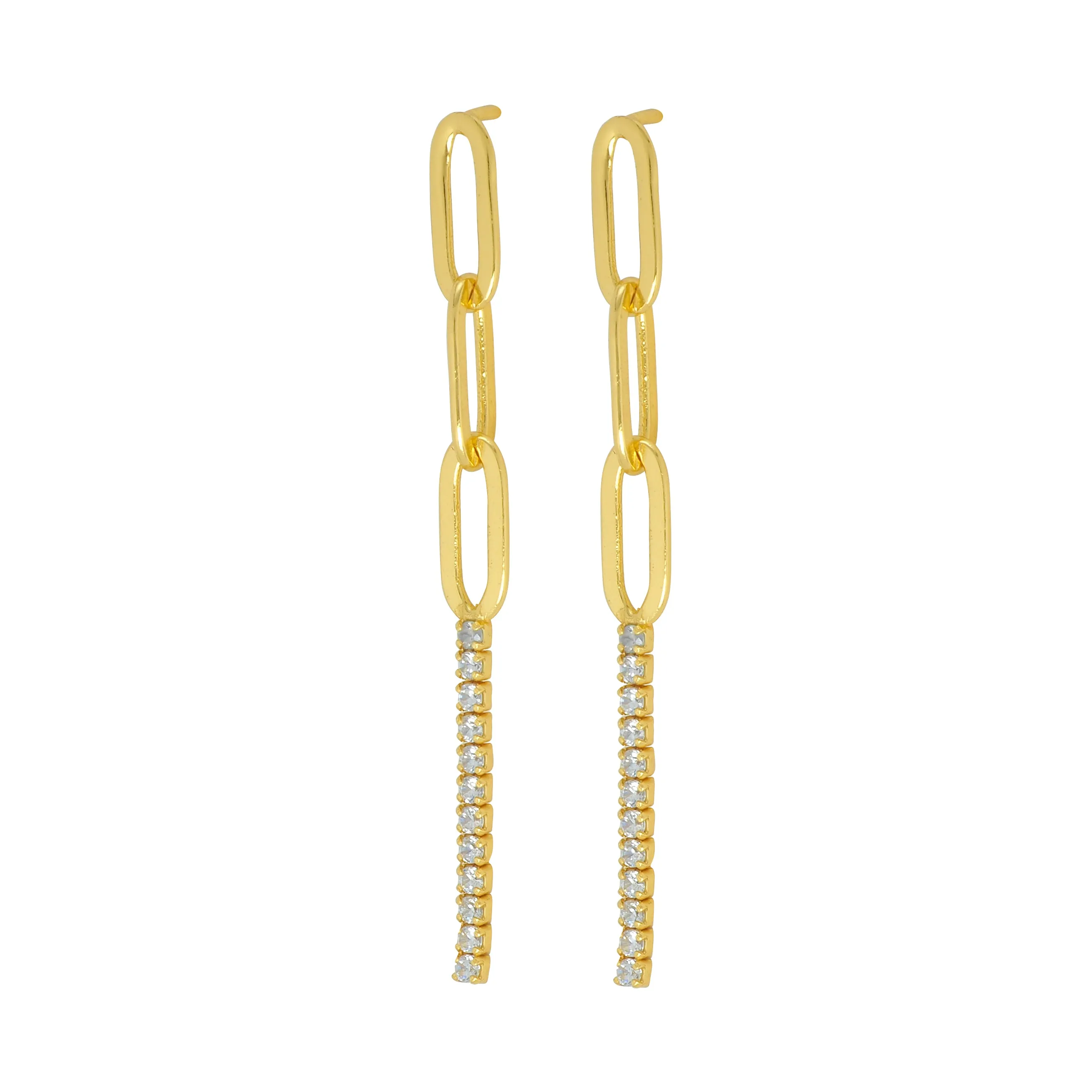 BOND TENNIS EARRINGS