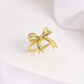 Bow Gold Ring