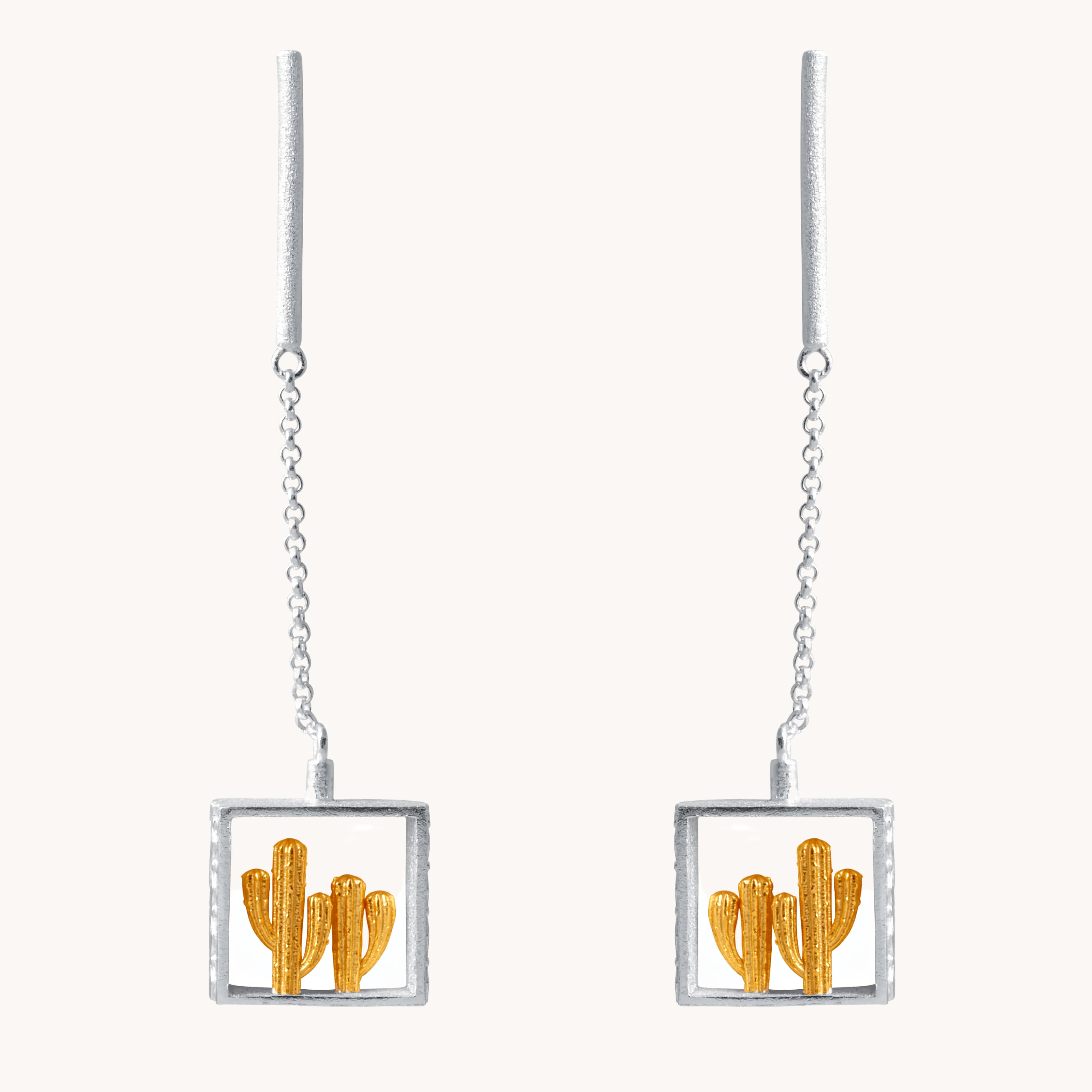 Cactii Drop Earrings W.