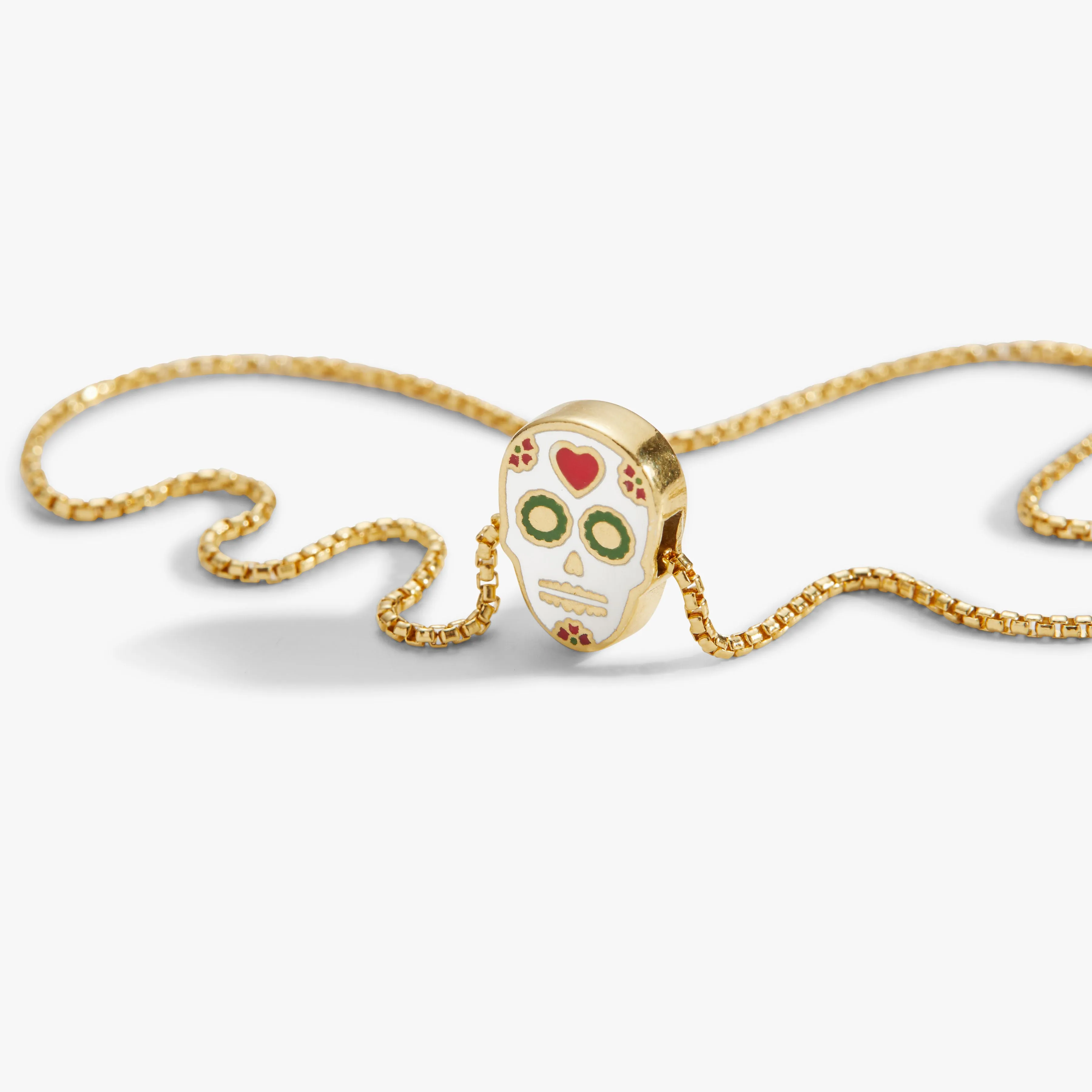 Calavera Charm Necklace