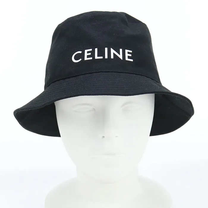 CELINE 2AU5B968P Bucket hat Other hats cotton Black unisex