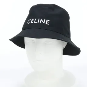 CELINE 2AU5B968P Bucket hat Other hats cotton Black unisex