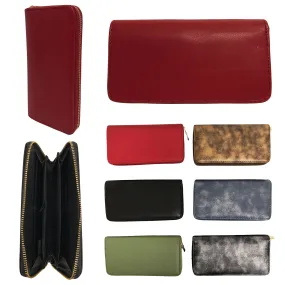 CLEARANCE WALLETS FOR WOMEN ASSORTED COLORS (CASE OF 36 - $2.00 / PIECE) - Wholesale Wallets for Women | SKU: 762-PEBBLE-36