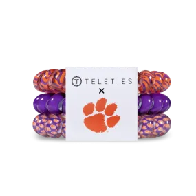 Clemson University Hair Ties, Large - Multi