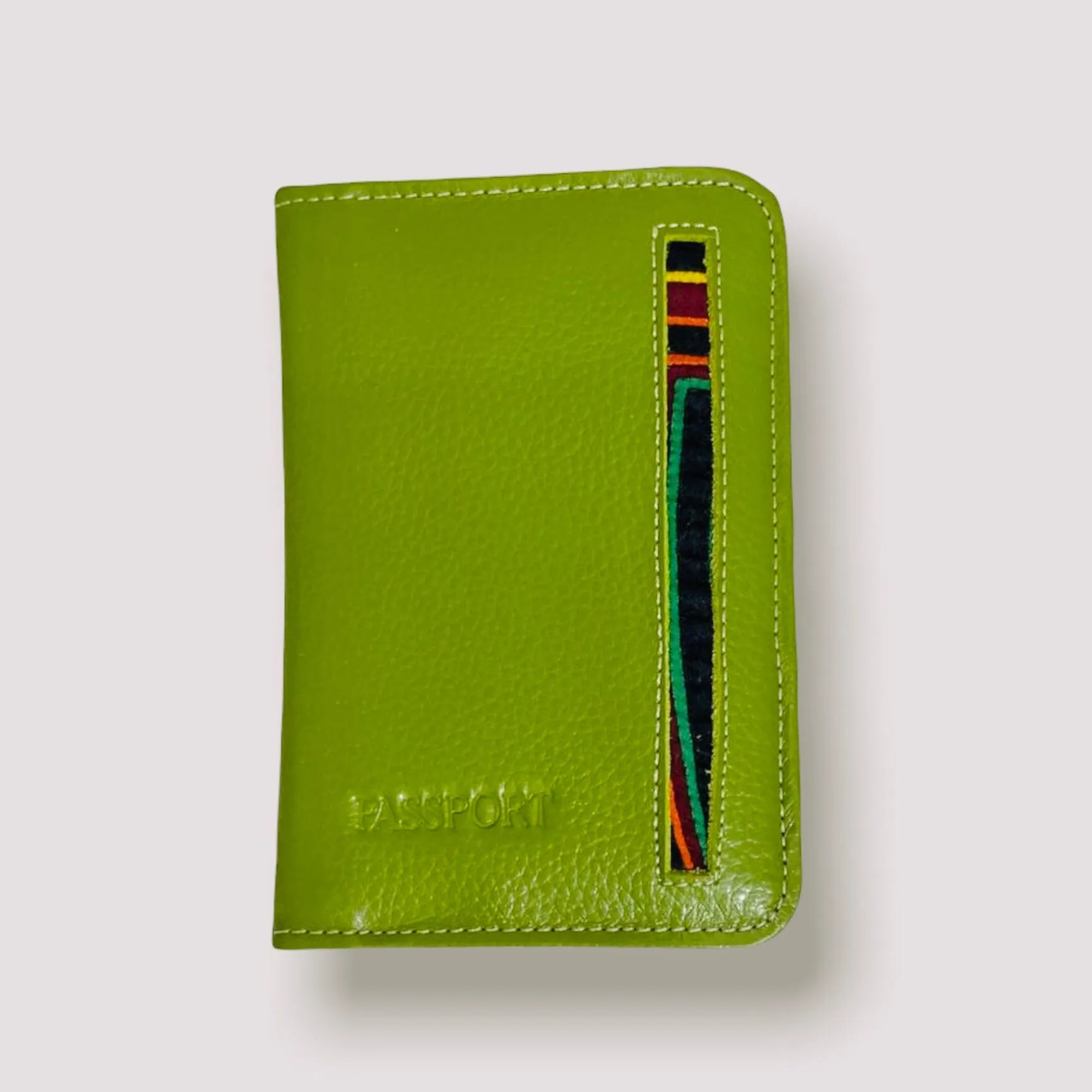 Colorful Passport Travel Wallets | Mola Embroidery