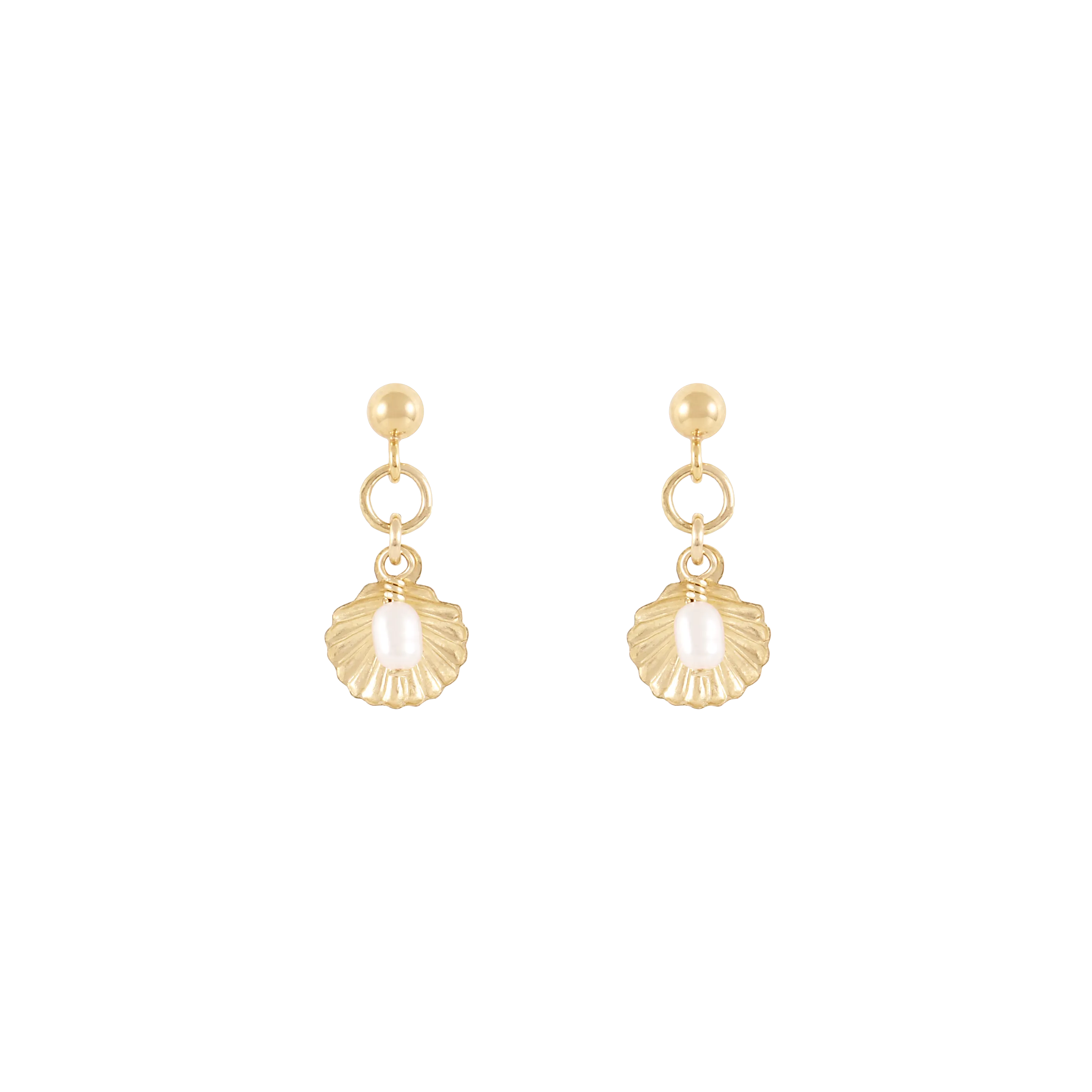 Conchi Earrings - Gold