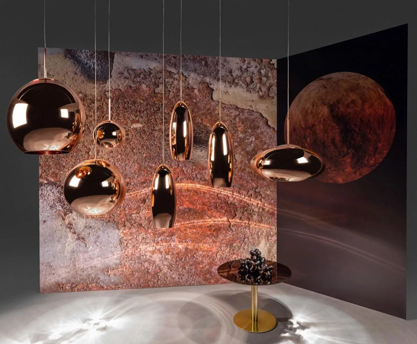 COPPER LED PENDANT