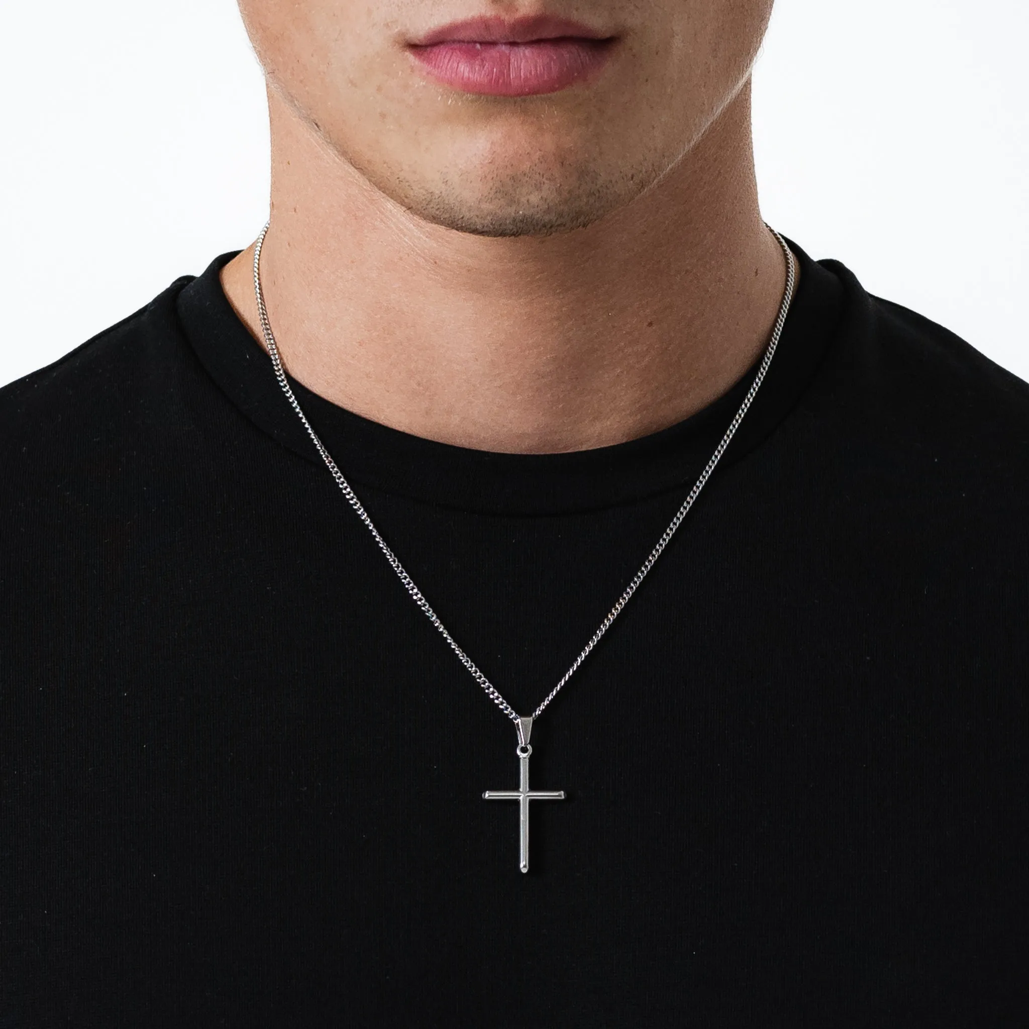 Cross Pendant (Silver)