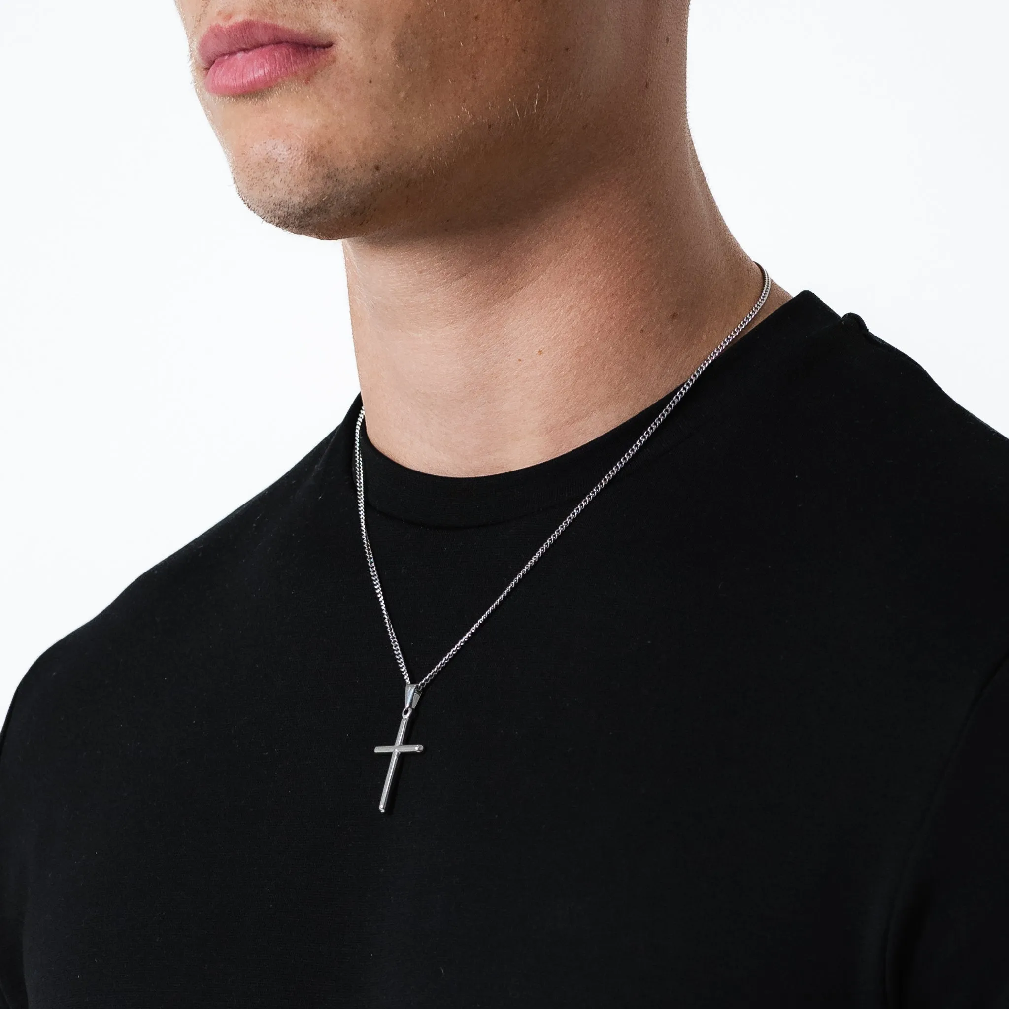 Cross Pendant (Silver)