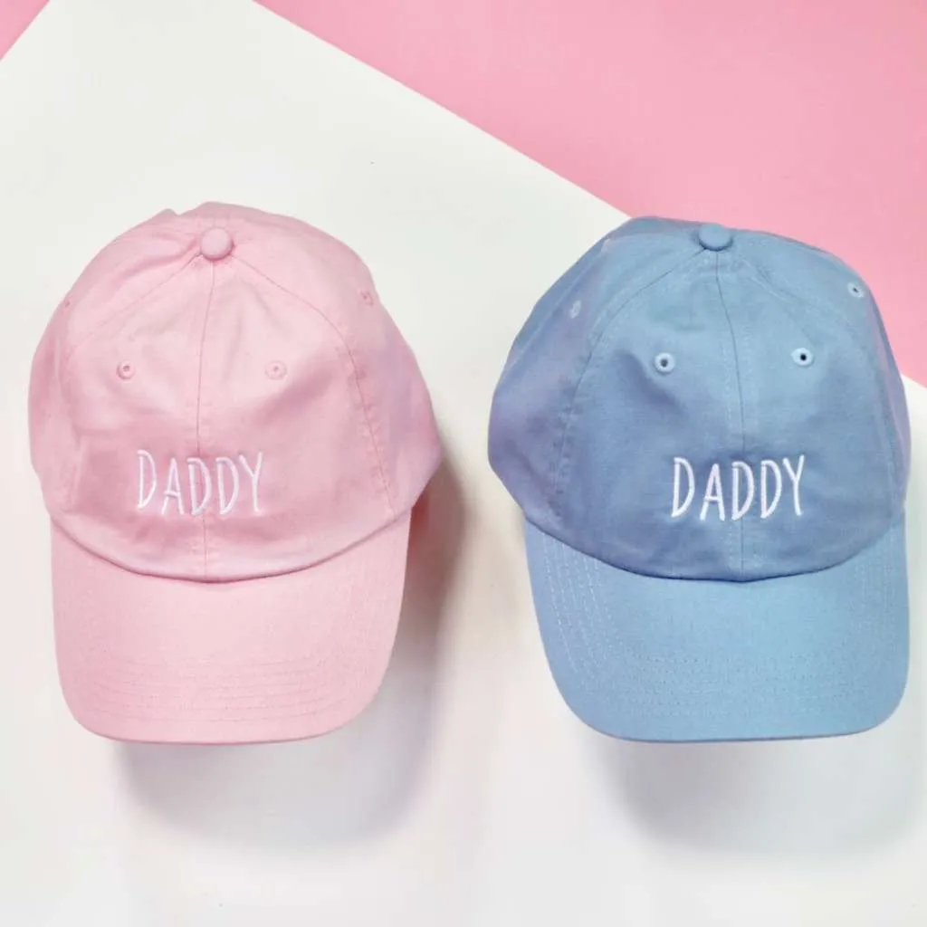 Daddy Baseball Hat Gender Reveal Hats