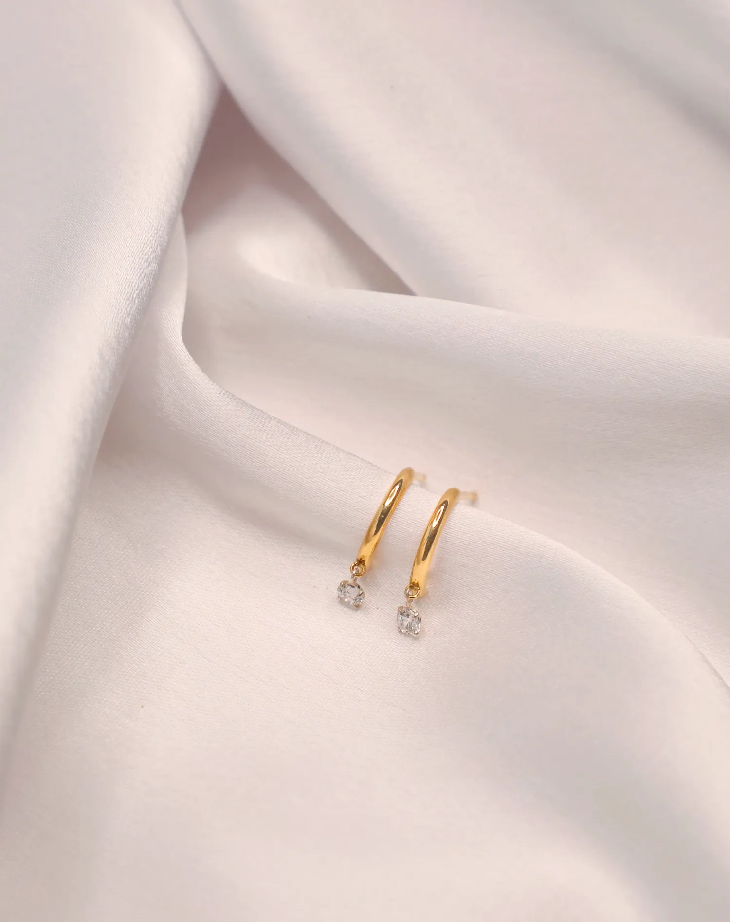 Dancing Diamond Drop Earrings