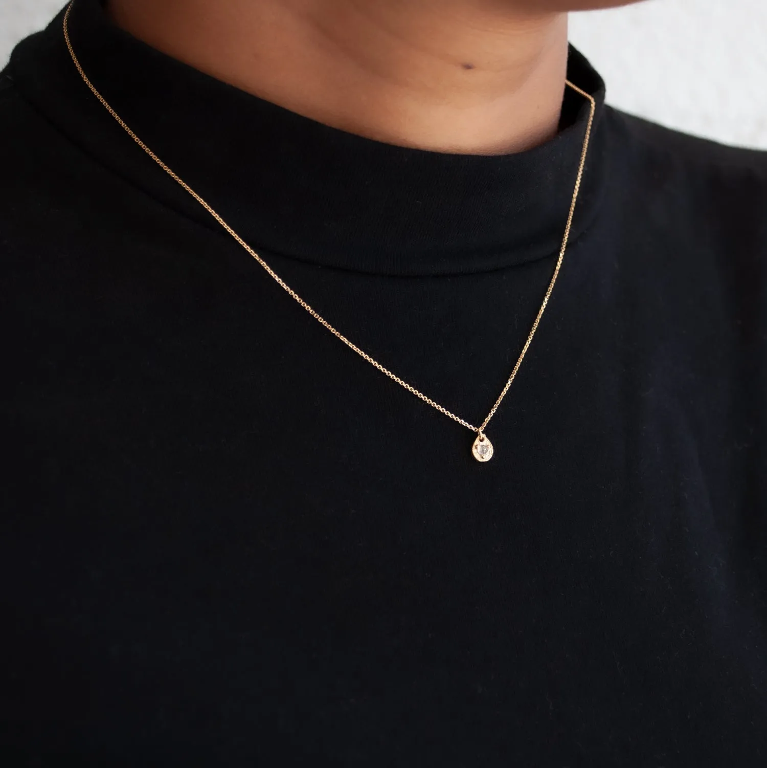 Diamond Drop Necklace