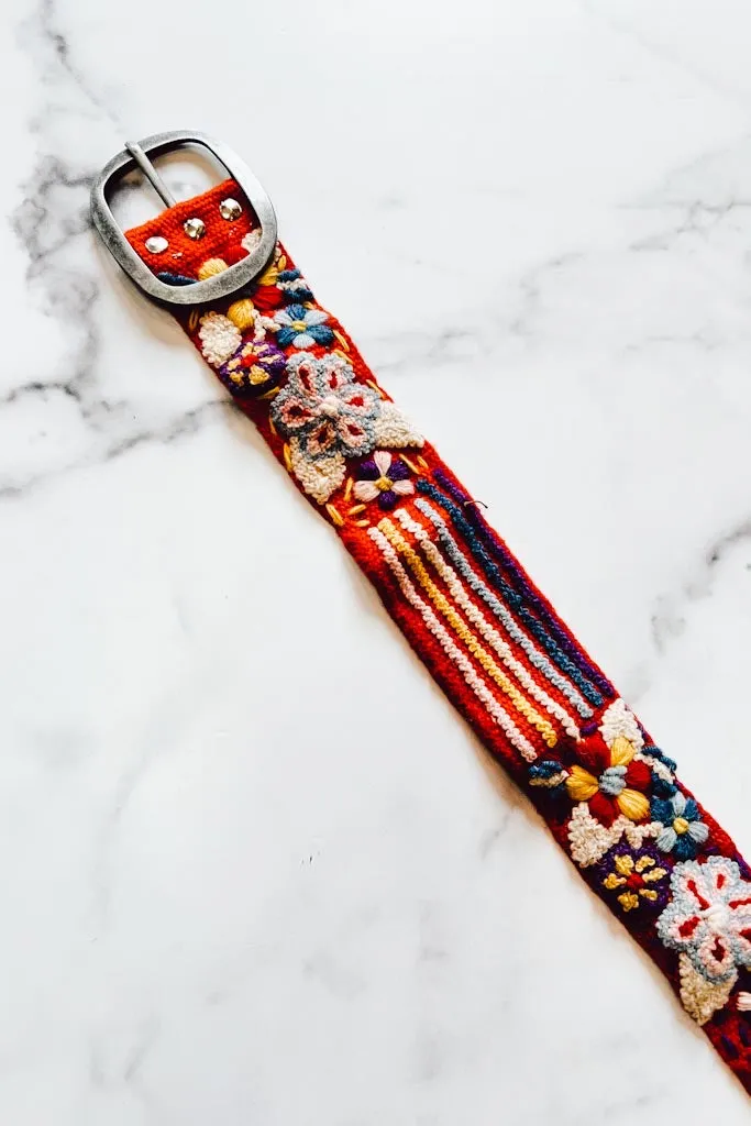 Embroidered Belts