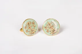 Enamel Guldasta Cufflinks