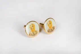 Enamel Maharaja Cufflinks