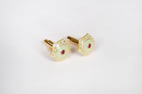 Enamel Sitara Cufflinks