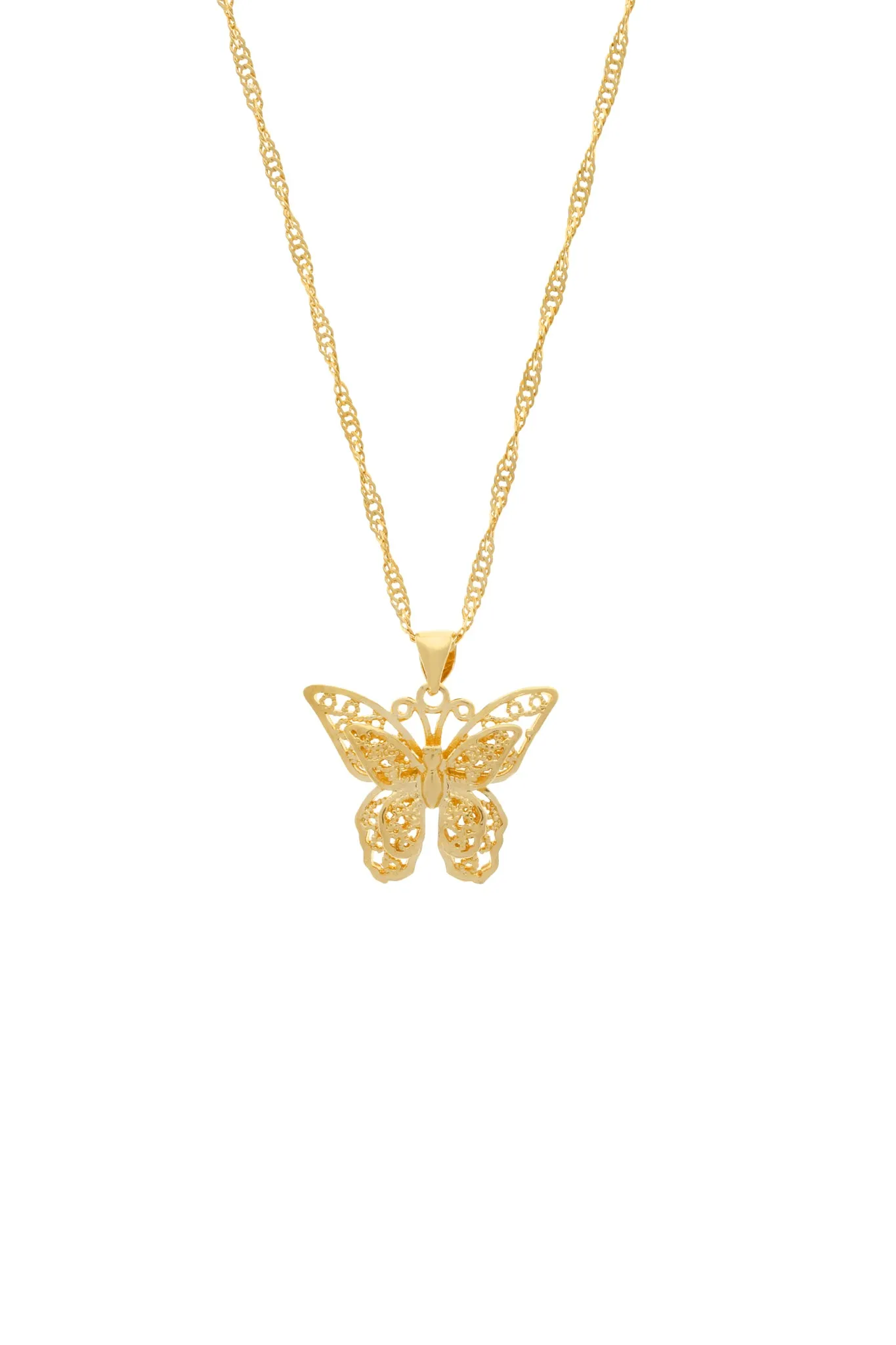 Enchanted Butterfly Necklace