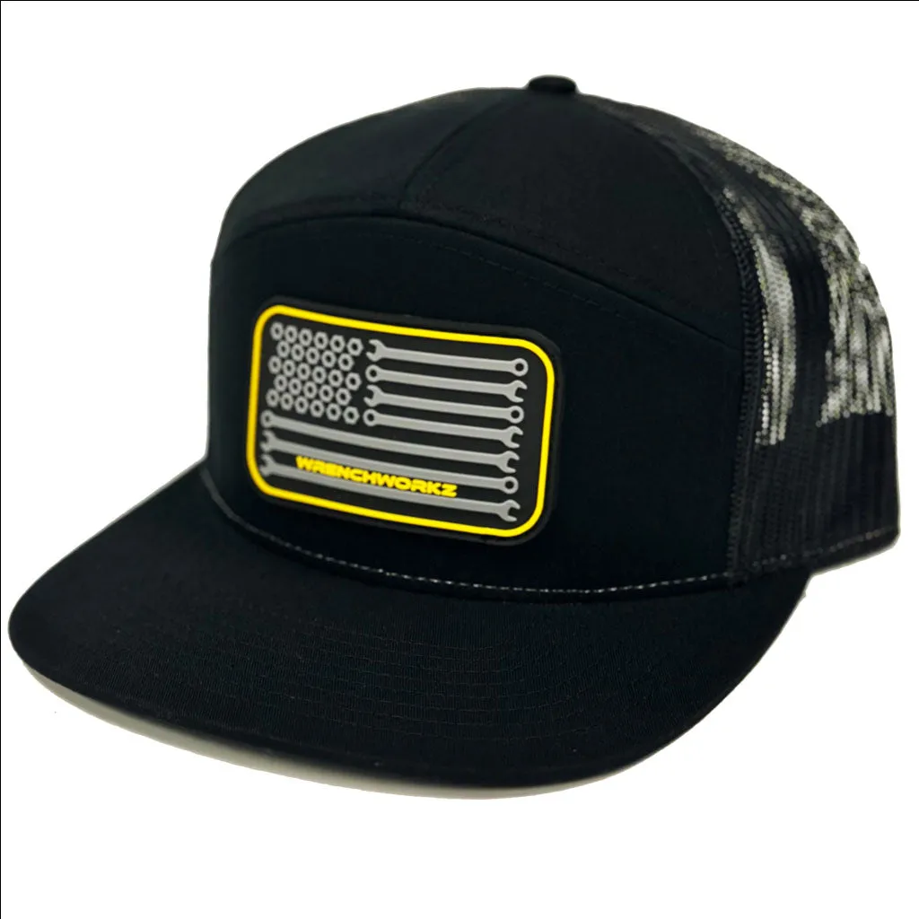 Flag PVC FLAT Brim Hats