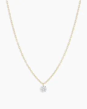 Floating Diamond Necklace