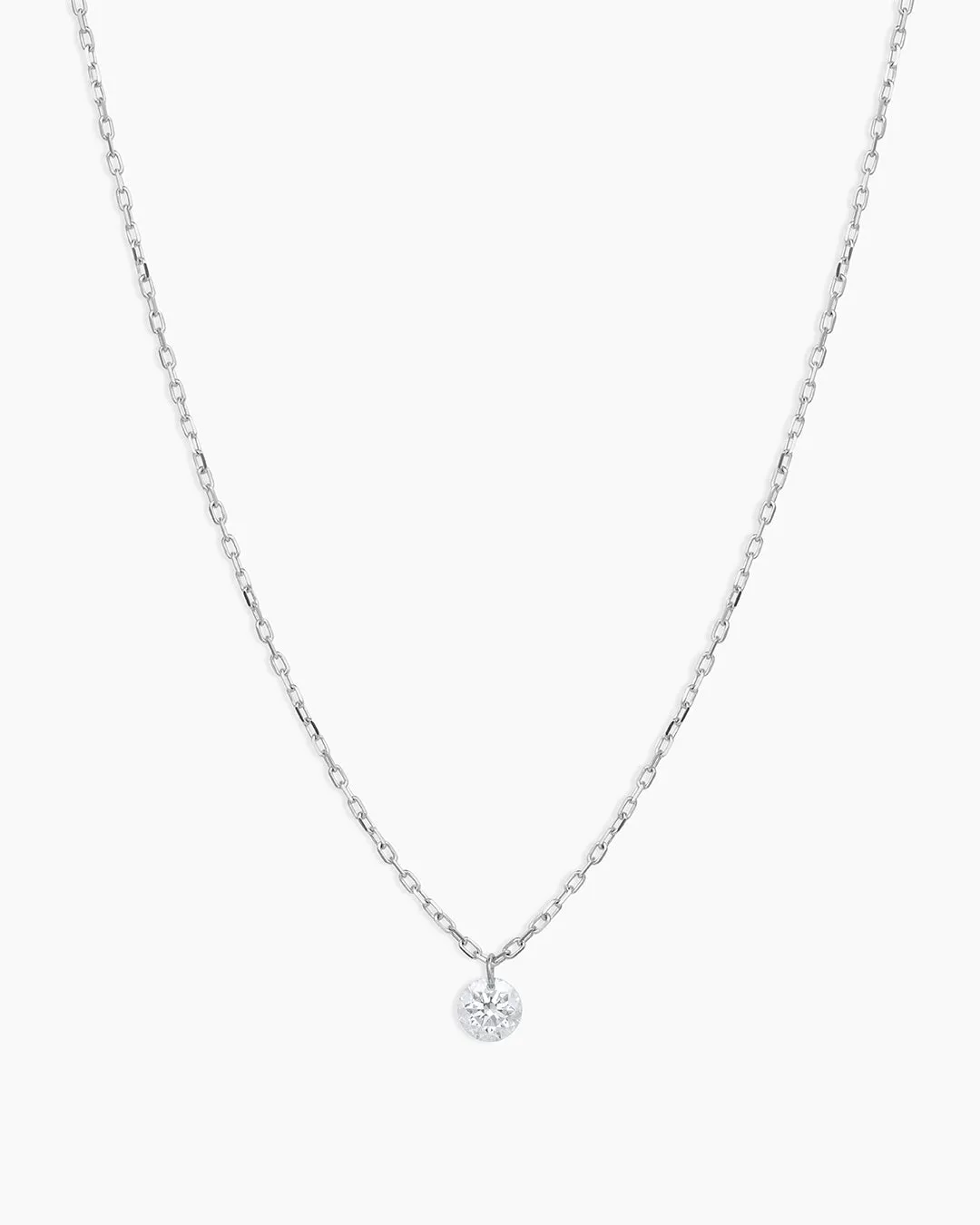 Floating Diamond Necklace