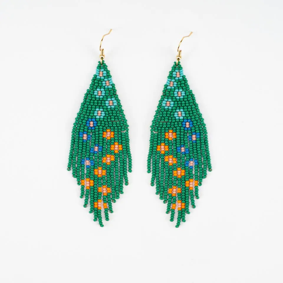 Flower Cascade Earrings