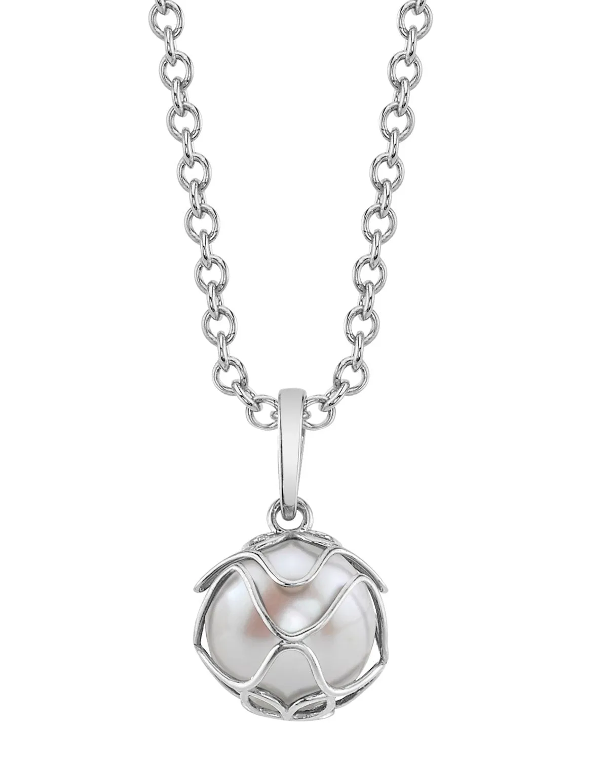 Freshwater Pearl Cora Pendant