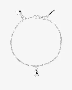 Gaias Grace drop bracelet silver