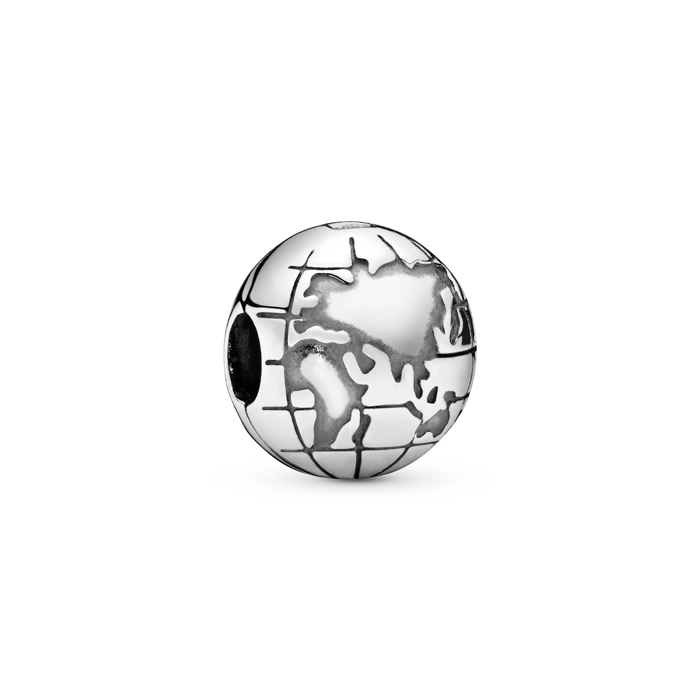 Globe silver clip