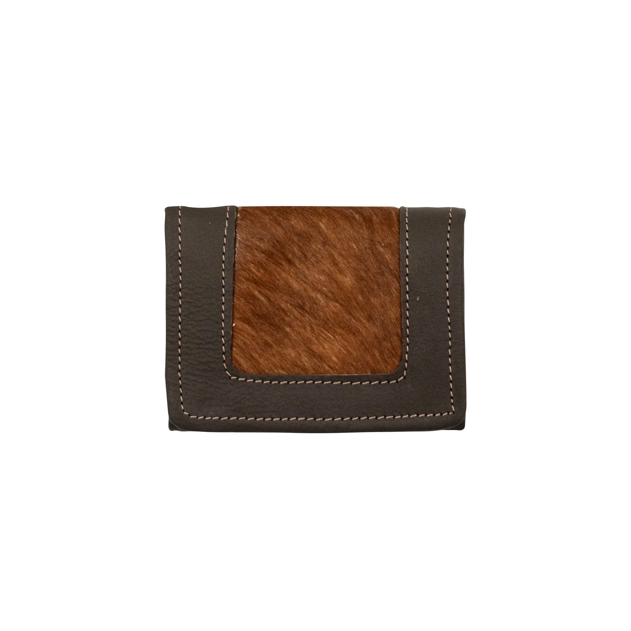 Hair-On Small Ladies Tri-Fold Wallets