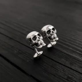 Human Skull Cufflinks