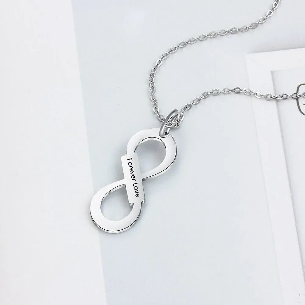 Infinity Love Personalized Pendant