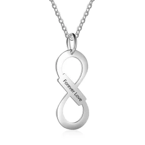 Infinity Love Personalized Pendant