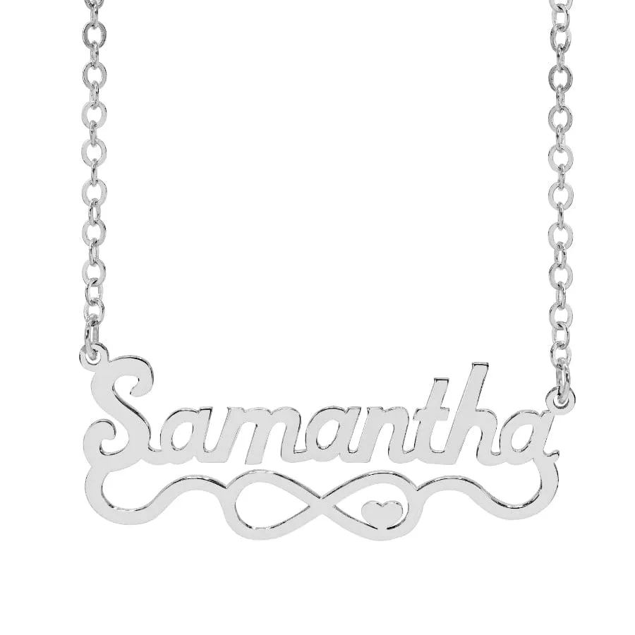 Infinity Name Necklace