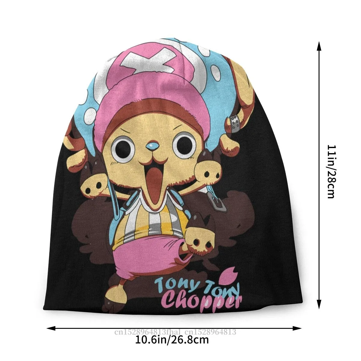 Kawaii One Piece Bonnet Hats Tony Tony Chopper Candy Lover Hito Hito No Mi Street Skullies Beanies