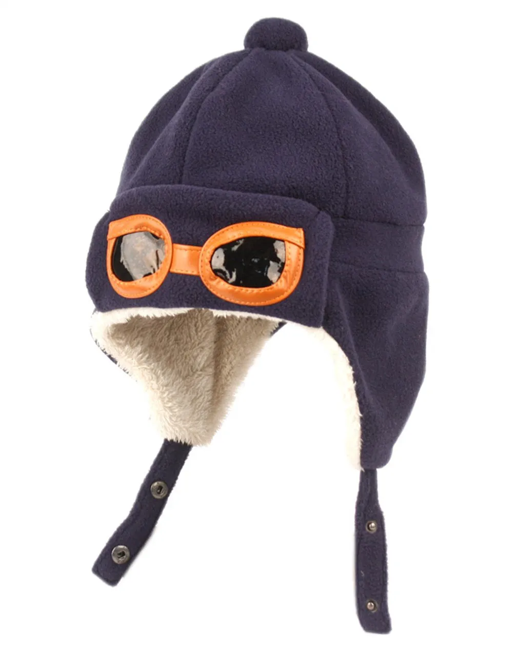 Kids Fleece Trooper Aviator Mohawk Hats Beanie