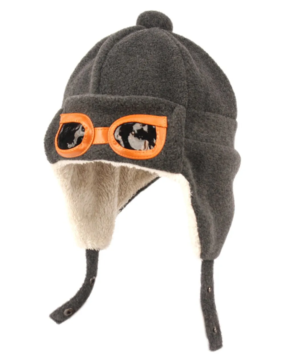 Kids Fleece Trooper Aviator Mohawk Hats Beanie