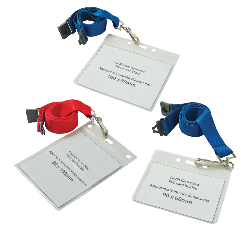 Lanyard Wallets - Unprinted sample