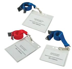 Lanyard Wallets - Unprinted sample