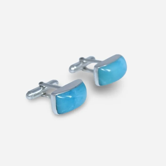 Larimar Cufflinks Samana